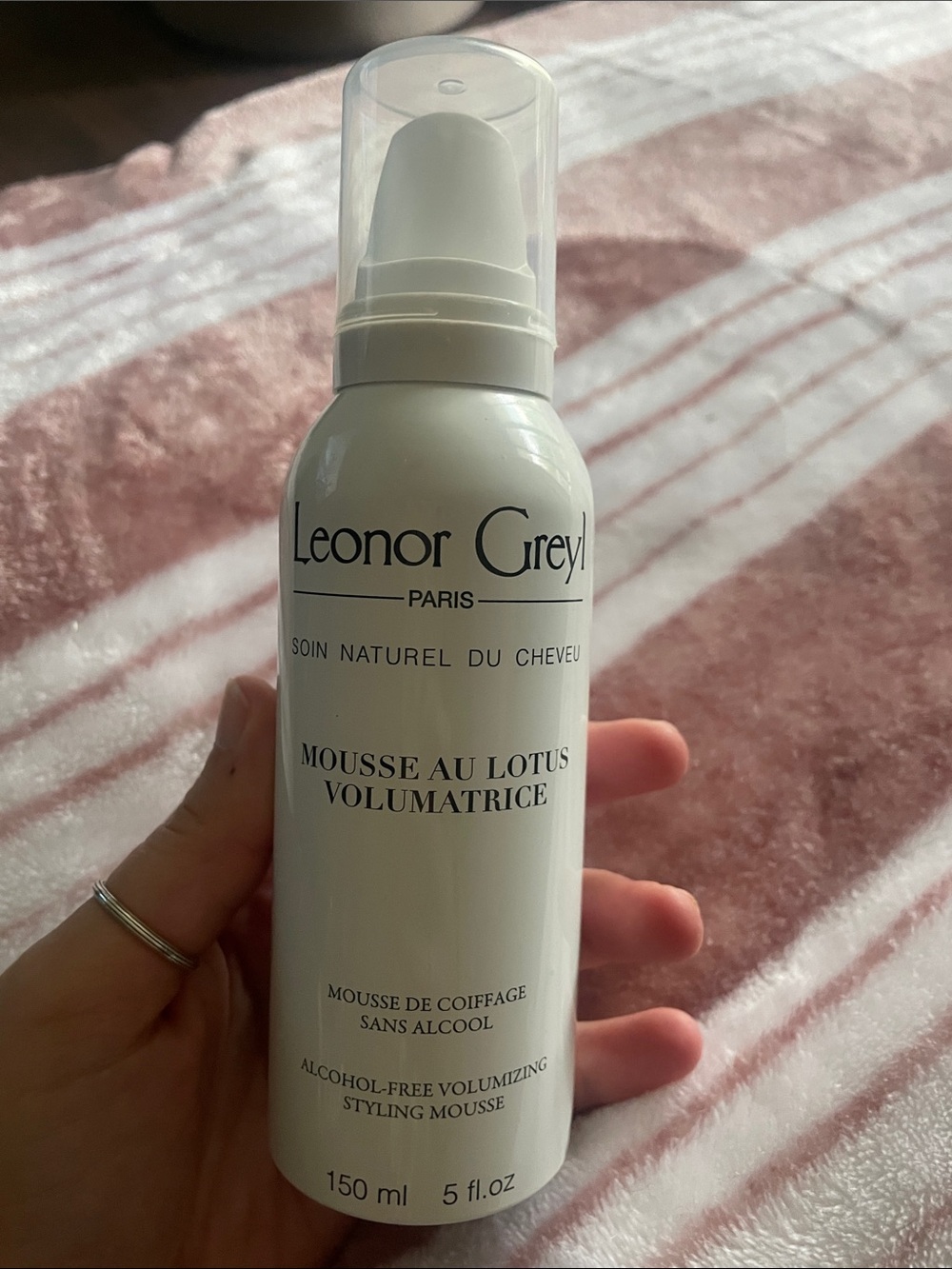NWT Alcohol-Free Volumizing Styling Mousse - White